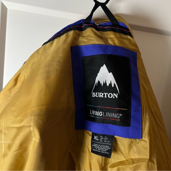 Burton Cargo Shell snowboarding pants men’s XL looser fit • royal blue (purple) - Picture 16 of 16